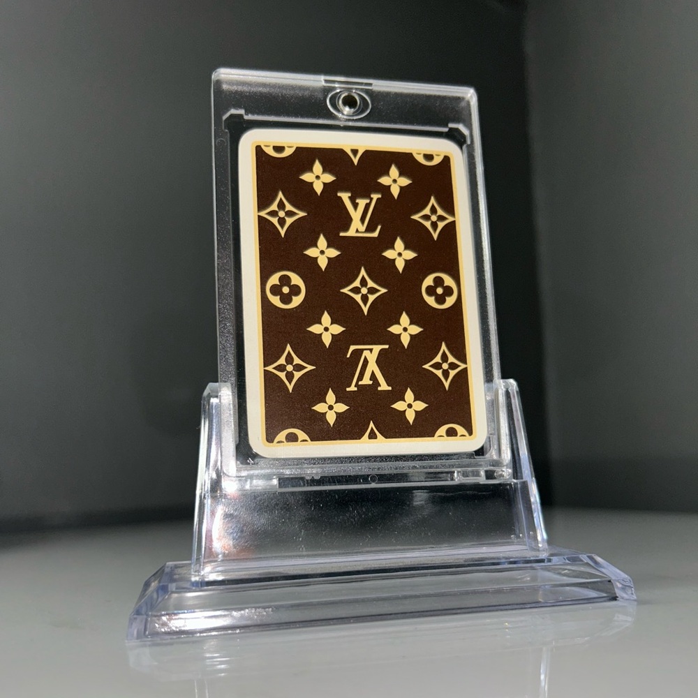 Louis Vuitton Vintage Card 9 of Hearts